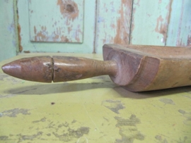Antieke houten schep