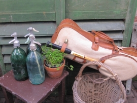 Brocante Squash tas en racket