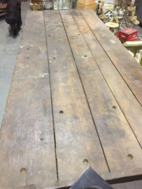 Old wooden table / bench /workshop table