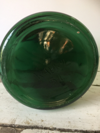 Old large bottle with lid