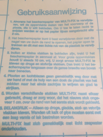 Retro plakplastic op rol