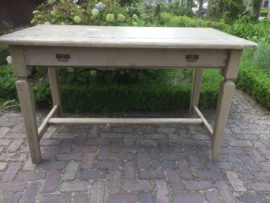 Brocant houten tafel