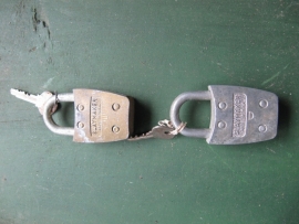 Set of two old locks