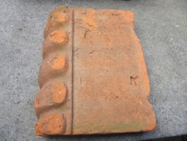 Antique old decoration edges of terracotta