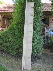Antieke Franse kapstok met hoedenplank