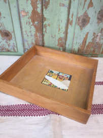 Vintage houten kistje/bakje