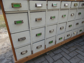 Oude laden kast