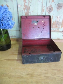Old metal moneybox