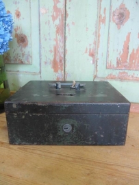 Old metal moneybox
