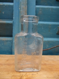 Very old rectangular bottle Karlsbader Sprudel Salz