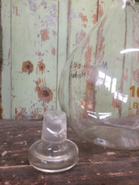 Old glass laboratory bottle 10 liters
