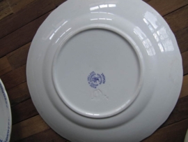 Plat bord Maatrichts aardewerk serie Nemone set van 6 stuks