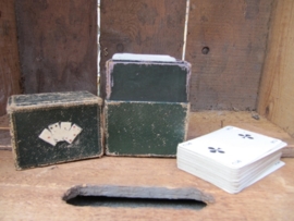 Old box for two sticks cards