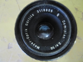 Oude foto lens