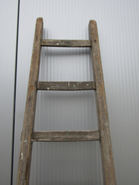 Antique wooden ladder