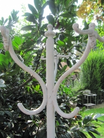 Brocante metal coat stand