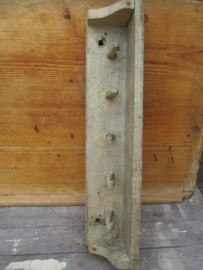 Antieke houten kapstokje/regaal