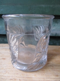 French flower pot with floral pattern
