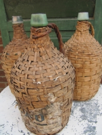 Brocante mandfles medium formaat