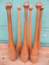 Houten kegels