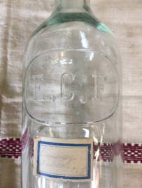 Oude Franse fles E.C.F