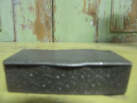 Antique tin small box