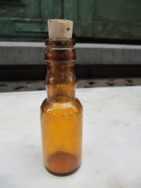 French antique bottle with cork, T. Noirot Nancy