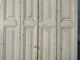 Brocante dichte luiken hoog