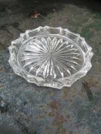 Brocante glass coasters 4 pieces