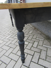 Brocante houten tafel