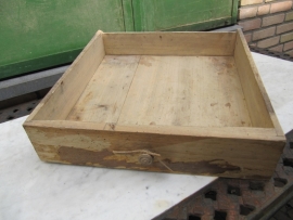 French brocante wooden tray