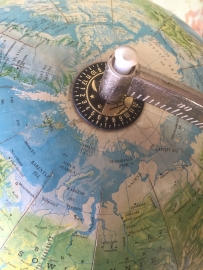 Brocante wereldbol