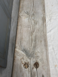 Oude houten bank