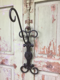 Brocant wrought iron hook