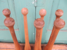 Houten kegels