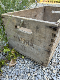 Houten kist Sauba