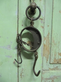 Antique metal scale