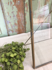 Fotolijst met metalen koperen omlijsting