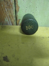 Old French small cylindrical tube