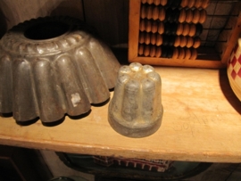 Brocante kleine bakvorm voor cakjes