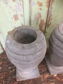 Set antieke stenen potten