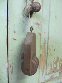 Houten katrol