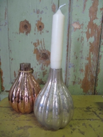 Glass vase / candle holder *
