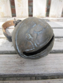 Antique copper (animals) bell on a belt