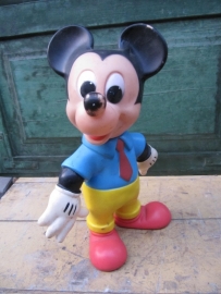 Mooie oude Mickey Mouse van kunststof uit 1968