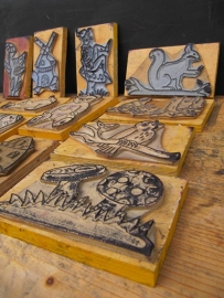 Brocante (borduur)stempels