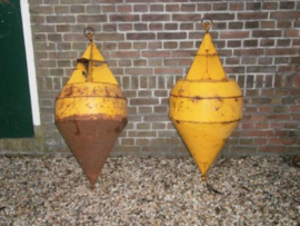 Oude Fender markeringsboei