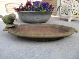 Old cast iron dish