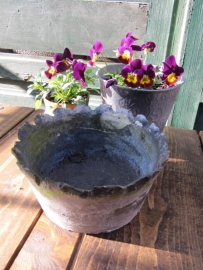Brocant sink flower bowl