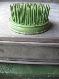 Beautiful old metal flowers plug